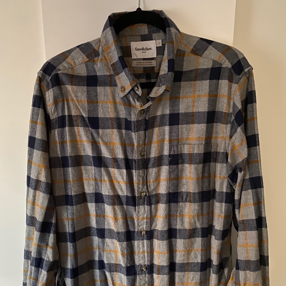 Goodfellow Flannel Button Down